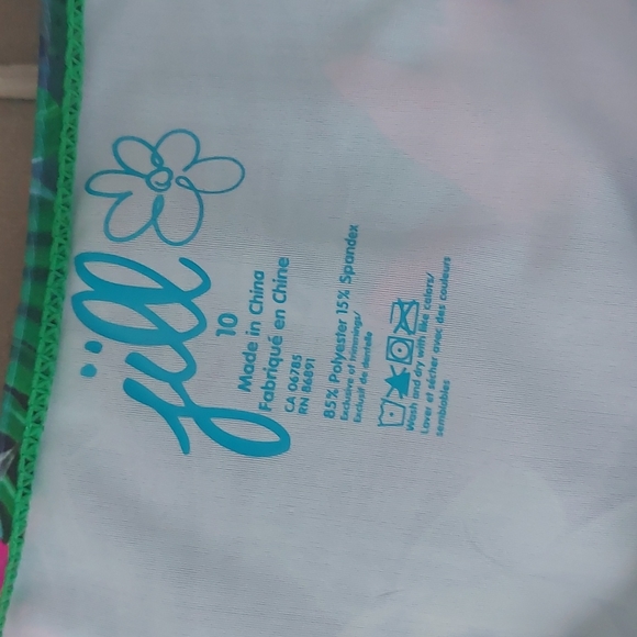 Girls Swim top - Picture 3 of 3